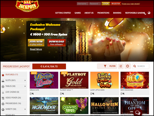 All Jackpots Casino Home