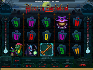 Alaxe in Zombieland Slot Machine