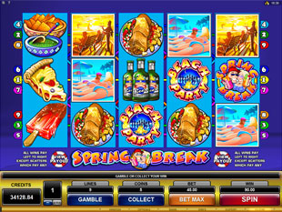 Spring Break Slot Machine