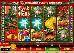 Deck the Halls slot presents