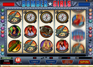 Bomber Girls slot presents