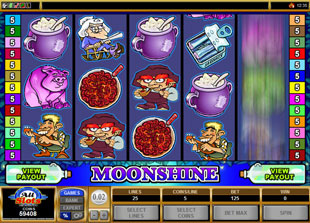 Moonshine slot machine
