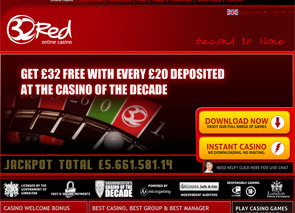 32Red Casino Home