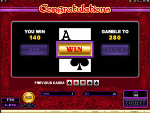 Burning Desire Slot Gamble Feature