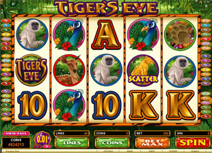 Tiger's Eye Slot Machine