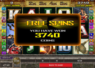 Tomb Raider Secret of the Sword Slot Free Spins