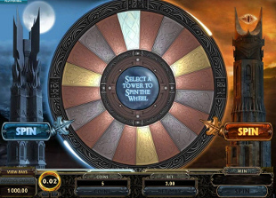 Lord of the Rings Slot Progressive Bonus