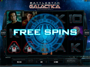 Battlestar Galactica Slot Free Spins