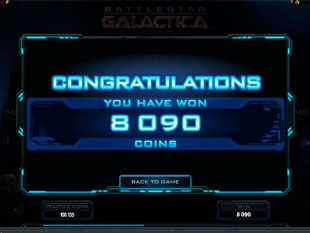 Battlestar Galactica Slot Bonus Prize