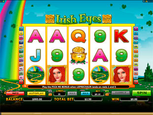 Irish Eyes Slot Machine